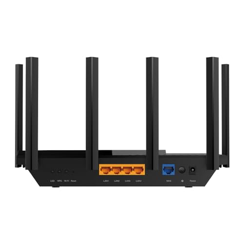 TP-Link Archer AXE75 Tri-Band WiFi 6E Router – AX5400, Gigabit-Ports, USB 3.0, WPA3-Sicherheit