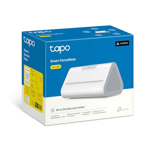TP-Link Tapo H500 HomeBase – Smart Hub mit 16GB Speicher, erweiterbar auf 16TB