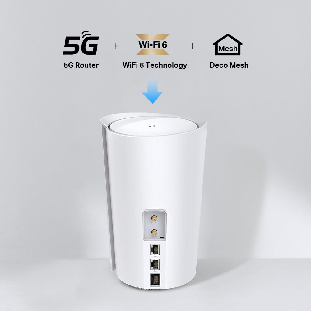 TP-Link Deco X50-5G – Wi-Fi 6 AX3000 5G Router mit SIM-Slot & Mesh-Unterstützung