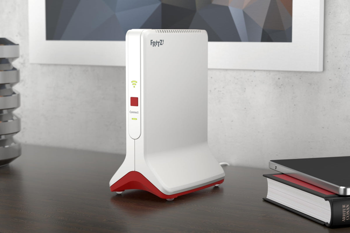 FRITZ!Repeater 6000 – Wi-Fi 6 Tri-Band Repeater mit 2.5G LAN