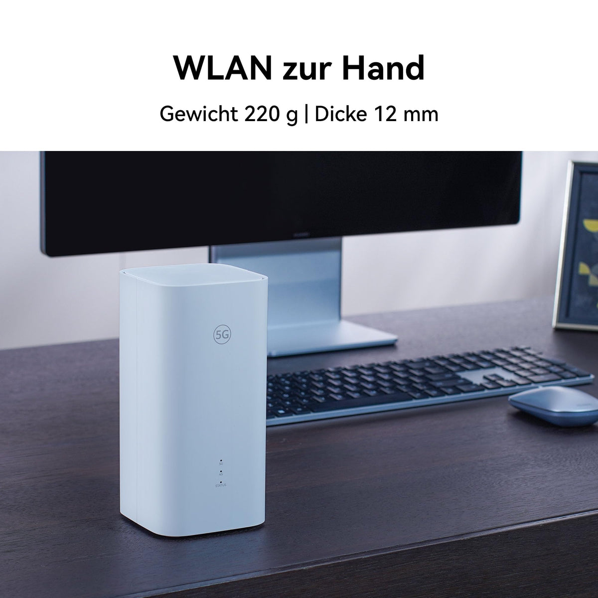 5G CPE 5s H153 WiFi 6 AX3000 Router – SIM-Support, Hochleistungsantennen, Mesh+