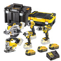 DeWalt DCK550M3T-GB 18v XR 5 teilig Akku Tool Kit inkl. 3x 4.0Ah Akkus