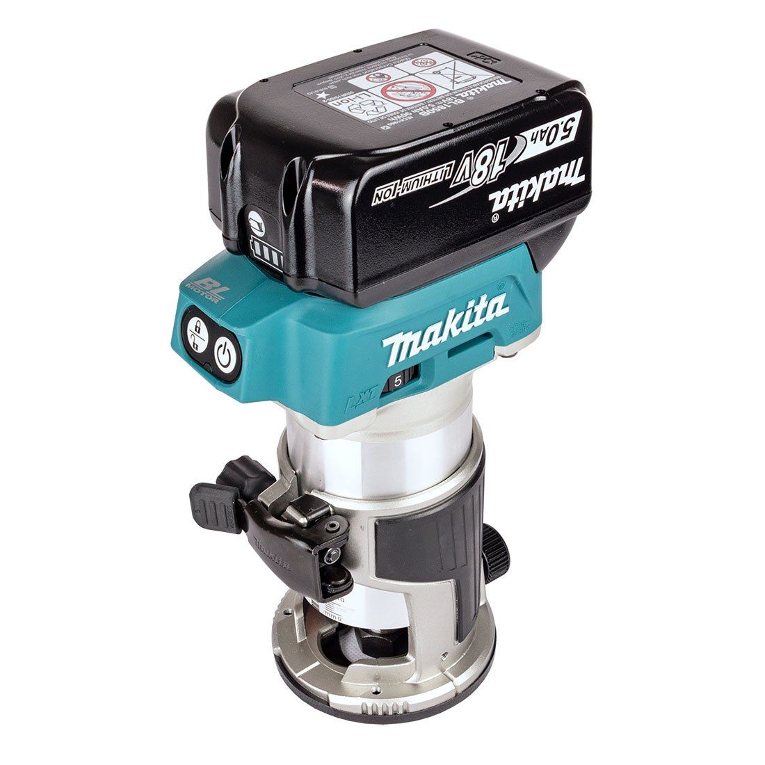 Makita DLX3116TJ 18v LXT Akku Dreierset DHP485, DRT50 & DKP180 inkl. 2x 5.0Ah Akkus