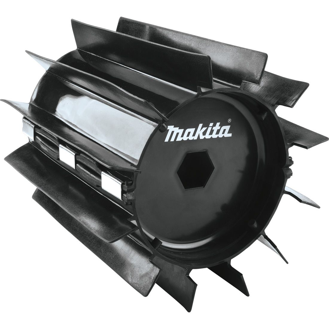 Makita SW400MP Split-Shaft Multifunktionswerkzeug Kehrbürsten-Aufsatz nur für DUX60 / UX01G